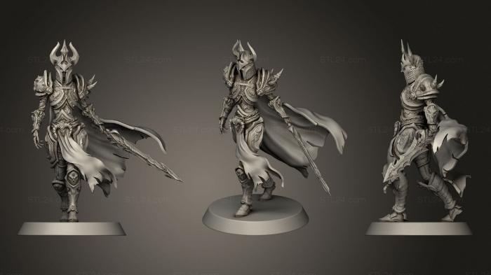 Figurines heroes, monsters and demons (Ashinna, STKM_1705) 3D models for cnc